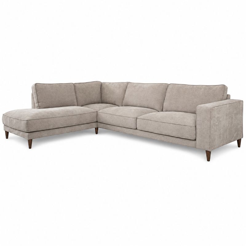 Villa hjørnesofa med åpen ende 295x215 cm | Storm tekstil