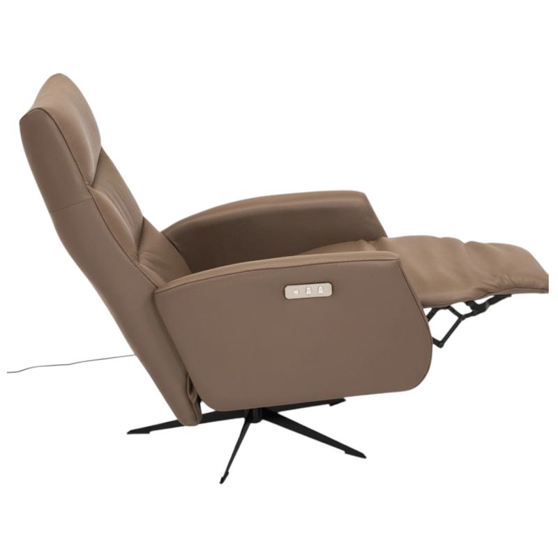Grenen elektrisk  recliner med integrert fothviler | Soleda skinn | Limited Edition