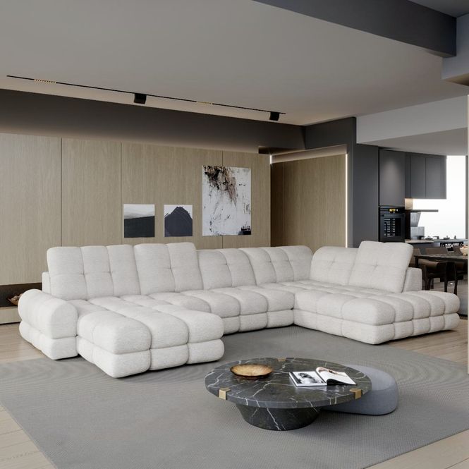 Hovedbilde Tollo XL hjørnesofa 400x217 med elektrisk ...