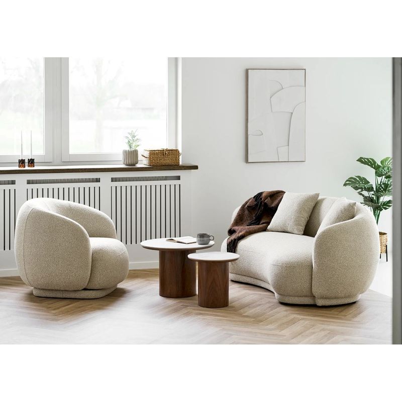 Hawkes hvilestol med sving – sand | House Nordic