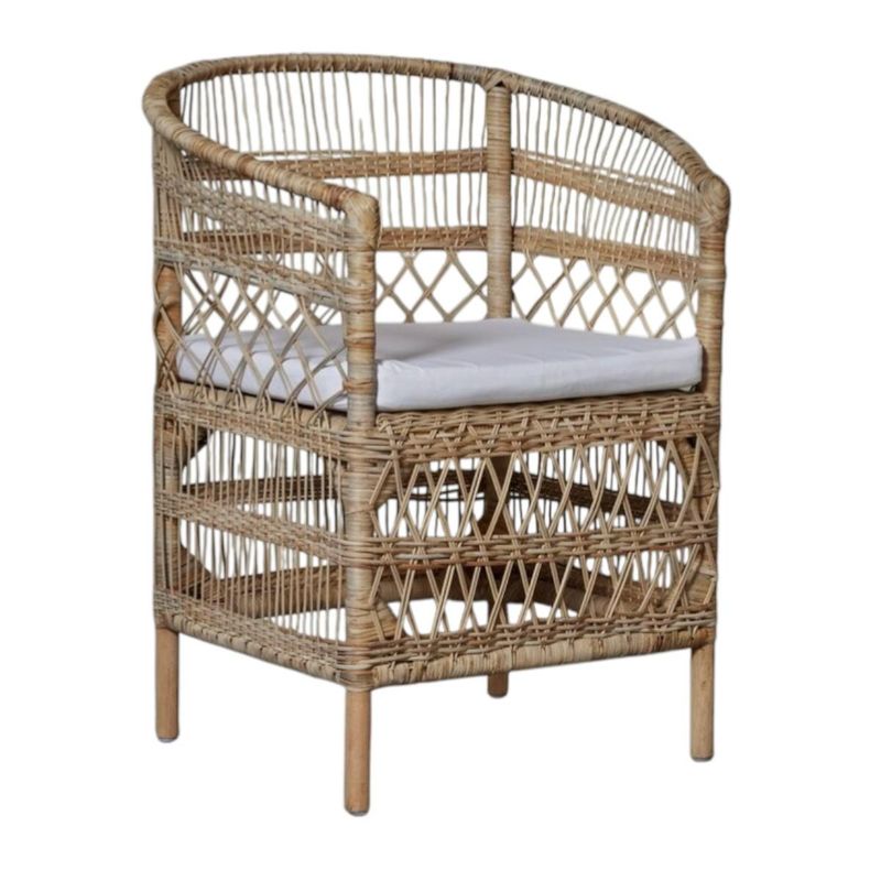 Norah spisestol H80 cm - Natur rotting | Lene Bjerre