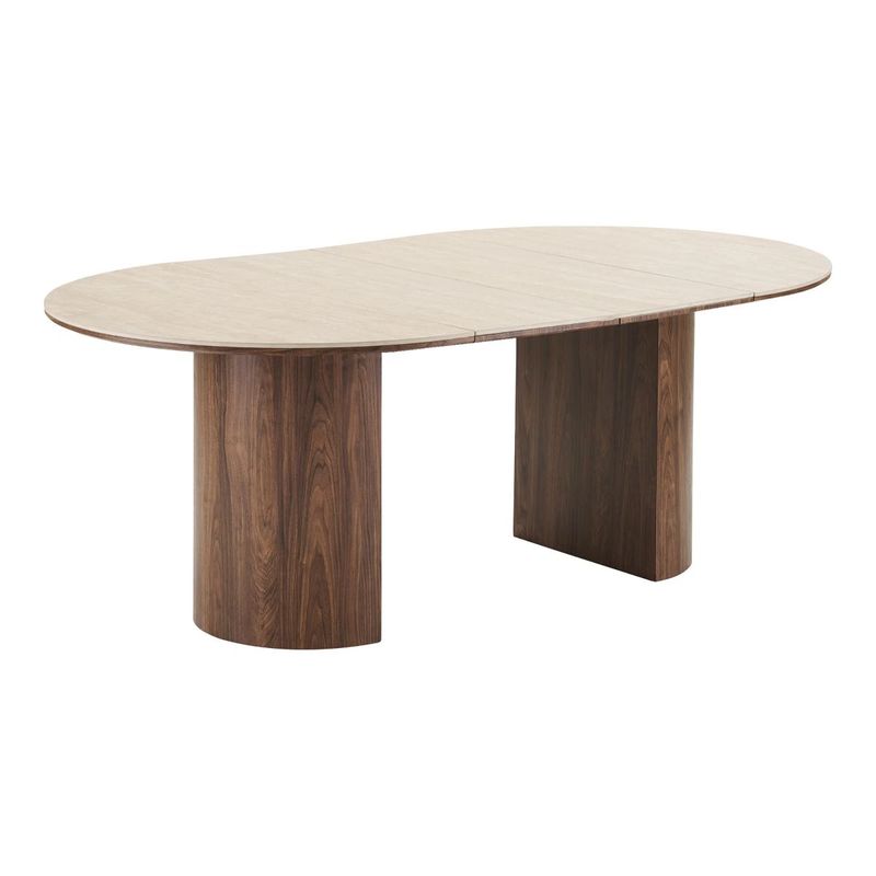 Delphi spisebord Ø120–200 cm med uttrekk – House Nordic