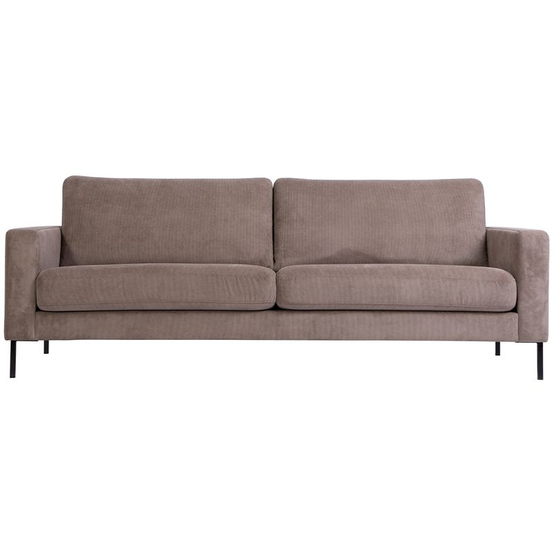 Flint 3 seter sofa 214 cm - Velg Fjord cordfløyel