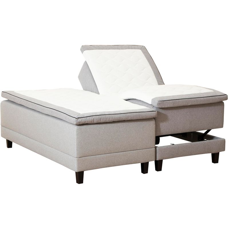 Dvale Zeta 120x200 Regulerbar seng| 7-soner naturlig latex