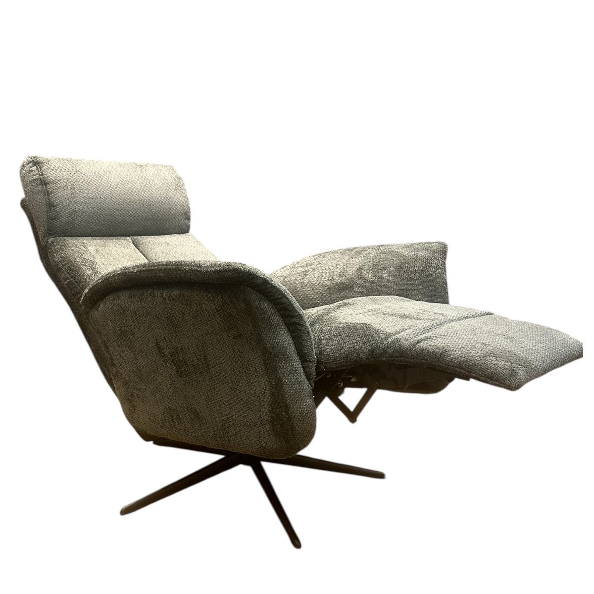 Comfort+ Recliner med integrert fothviler | Movie tekstil