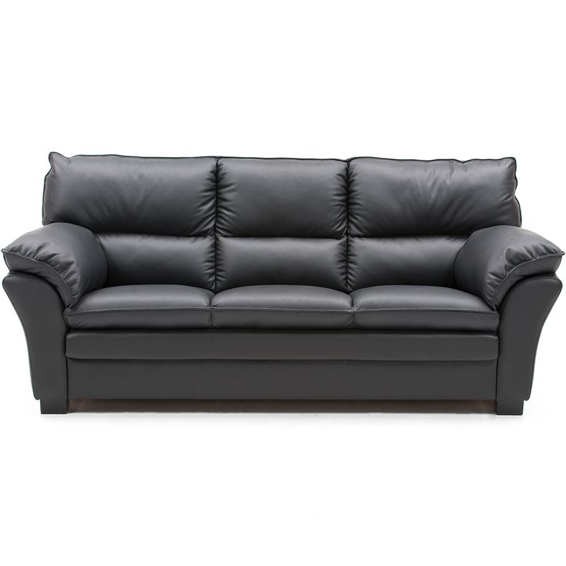Palma 3 Seter Ekte Skinnsofa 215cm