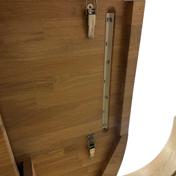 Hovedbilde Slite illeggsplate 40cm hvitoljet heltre eik