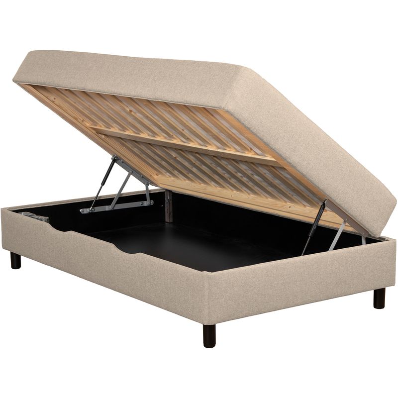 Dvale RMO1600 180x200 Seng med oppbevaring - Vogue velur