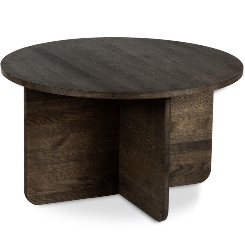 York Sofabord heltre røkt eik 85x48
