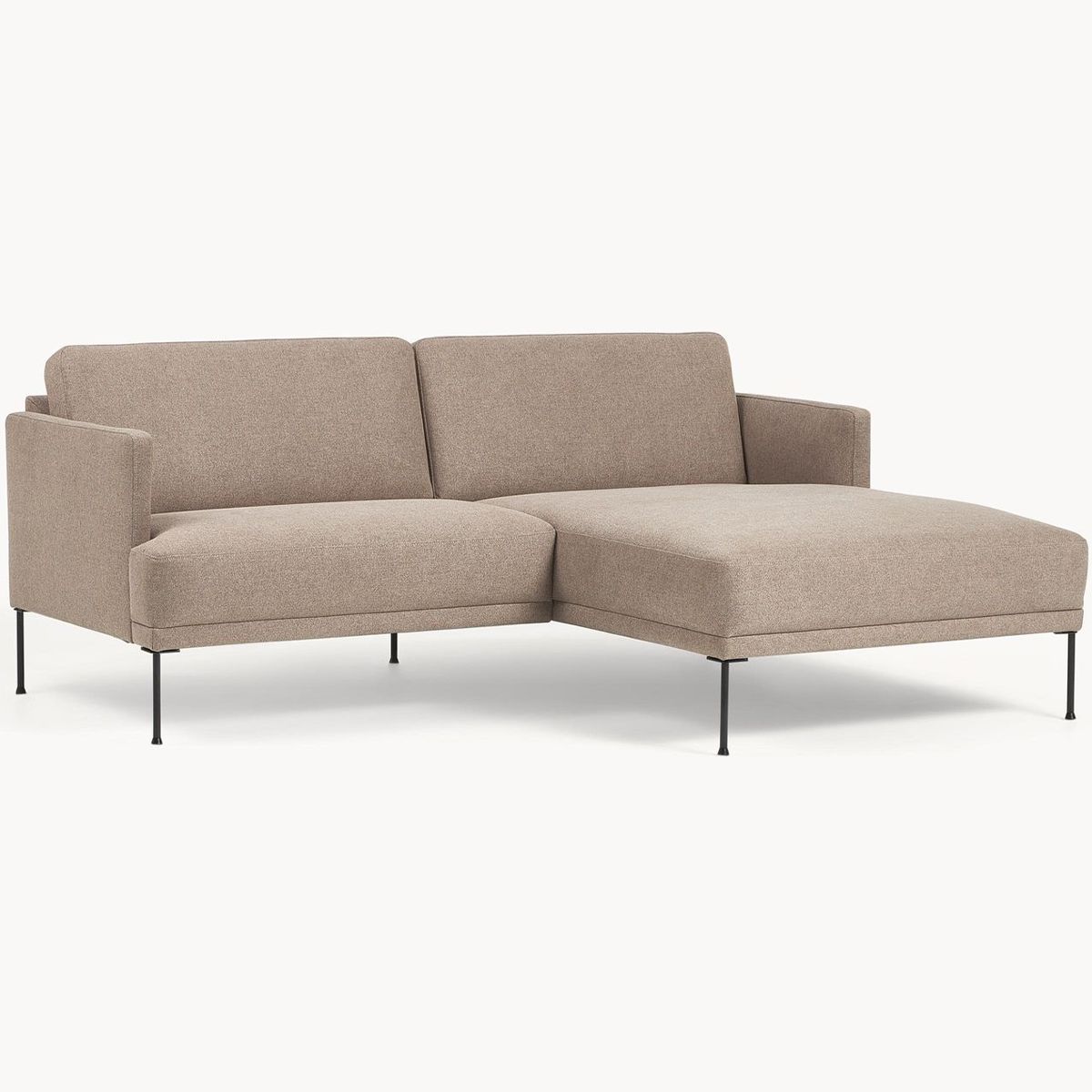 Fluente Sjeselong sofa 195x152cm Storm tekstil