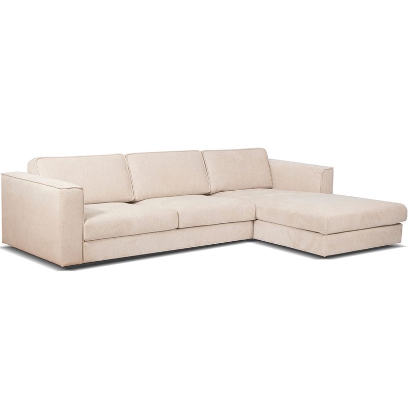 Orlando 3 seter med sjeselong 316 x 195 cm Aragon Tekstil