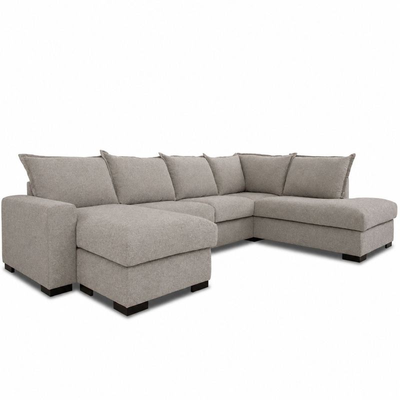 Archie U-Sofa 3R 323x213cm - Storm 09 Taupe | LAGERTØMMING