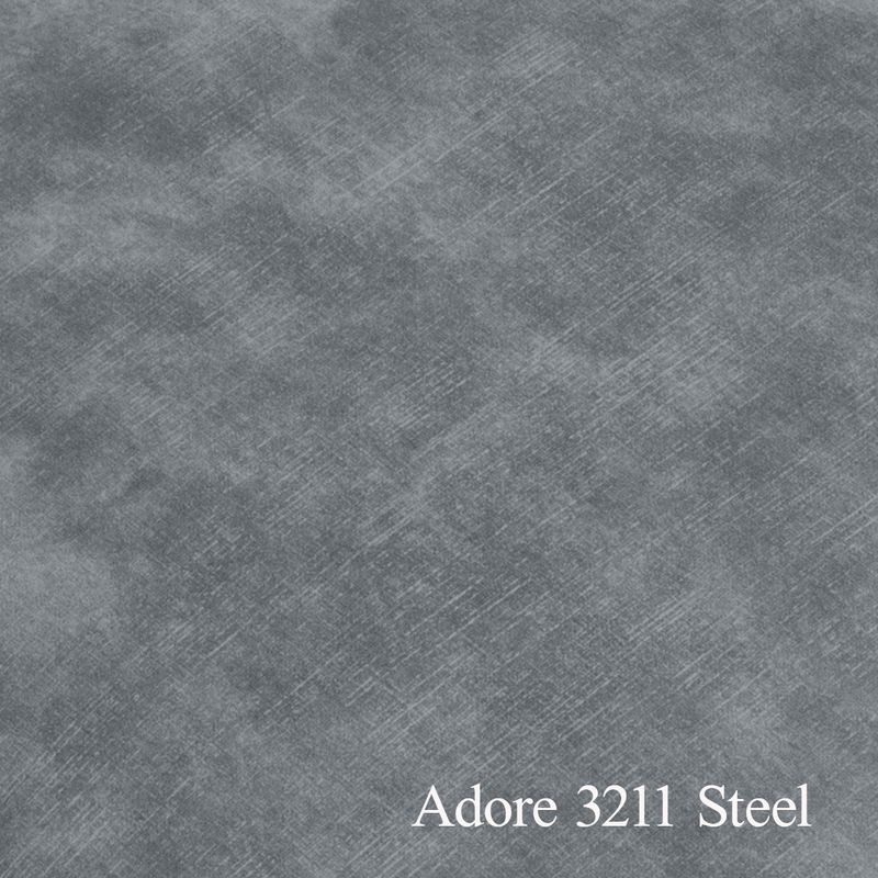 Seven Recliner med integrert fothviler | Adore velur