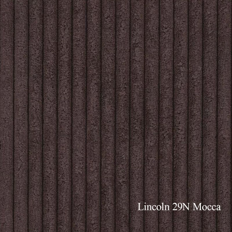 Chill Oppsett 1X sjeselong sofa 316x155cm Lincoln cordfløyel