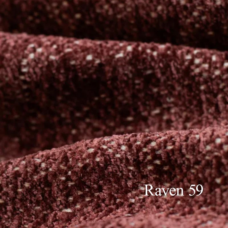 Arizona Oppsett 3 Hjørnesofa Raven tekstil 325x208 m/ åpen ende