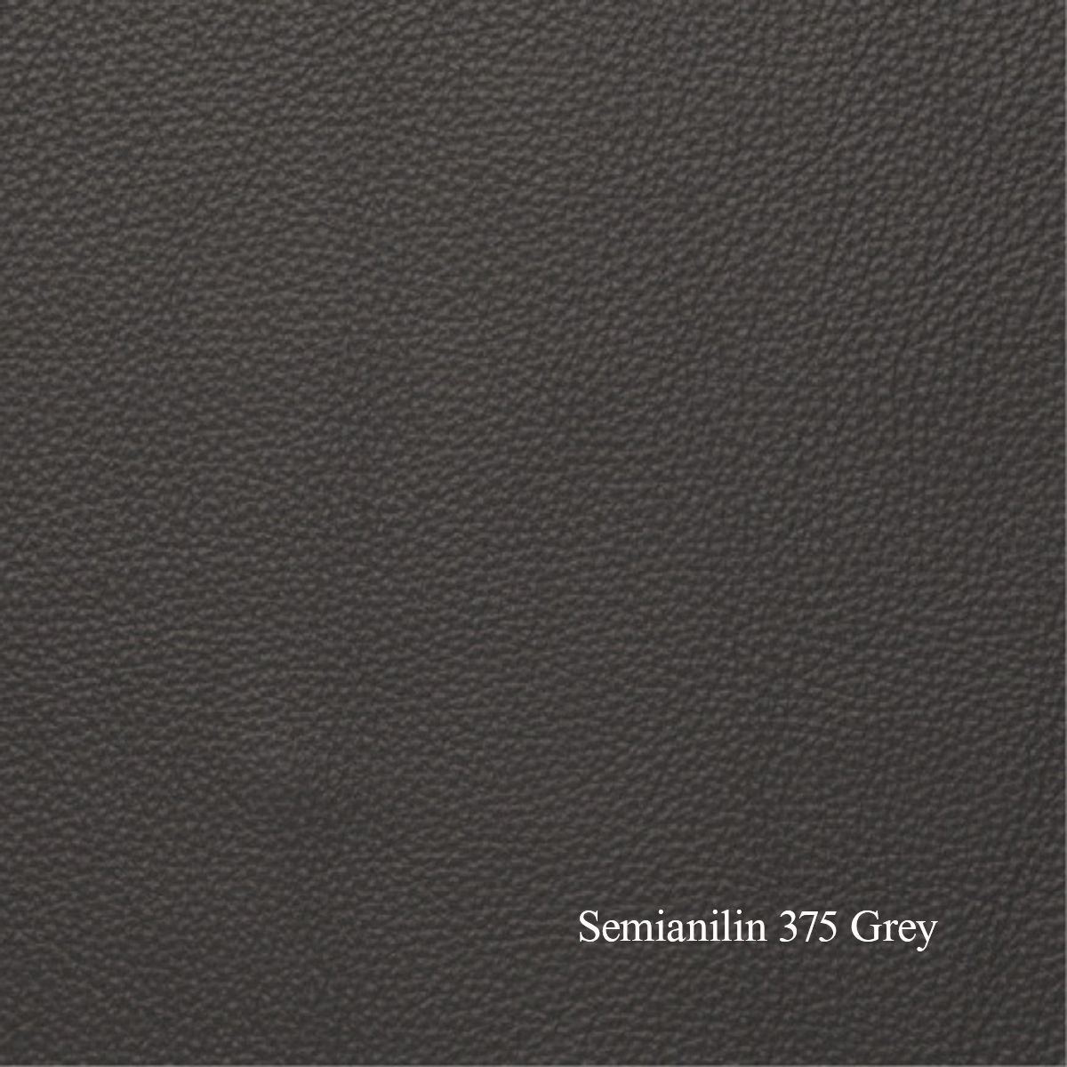 Leon Recliner med integrert fothviler semianilin skinn