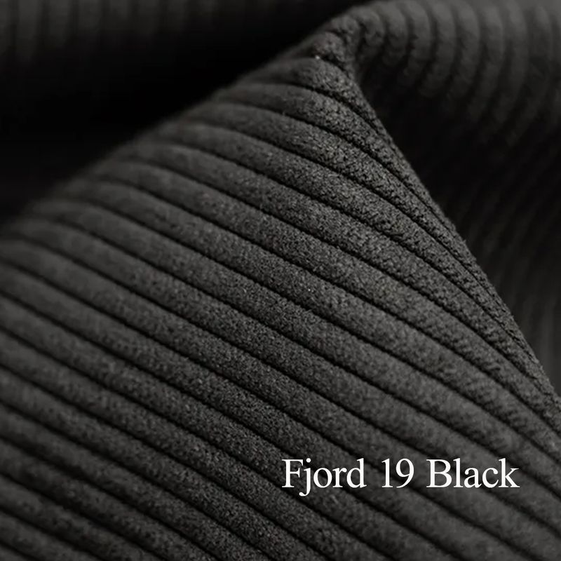 Orlando 3,5 seter sofa 263cm Fjord cordfløyel 