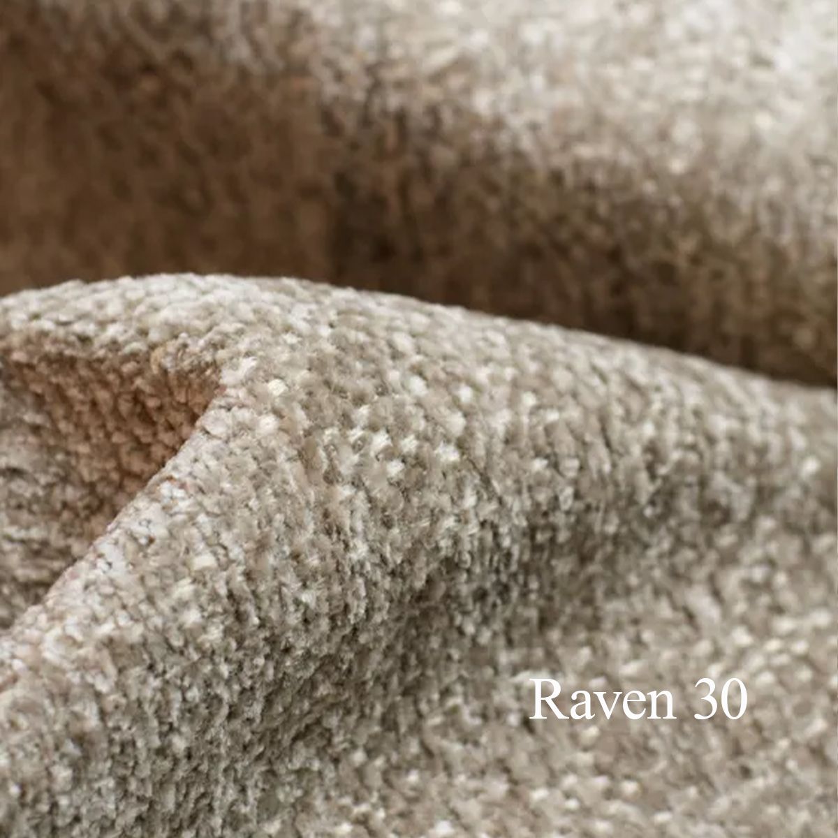 California 4 seter sofa buet | 326 cm | Raven Tekstil