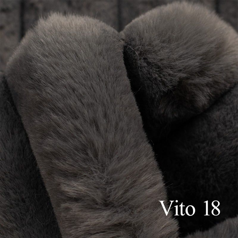 Minchi U-hjørnesofa Symmetrisk 302 cm x 205 cm | Vito cordfløyel tekstil