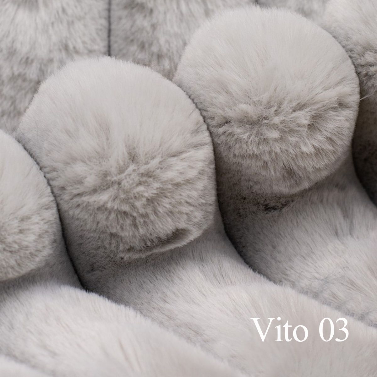 Minchi U-hjørnesofa Symmetrisk 302 cm x 205 cm | Vito cordfløyel tekstil