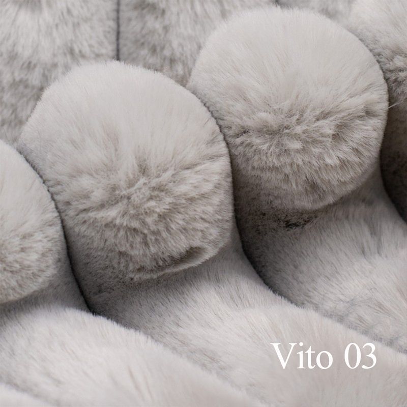 Minchi U-hjørnesofa Symmetrisk 302 cm x 205 cm | Vito cordfløyel tekstil