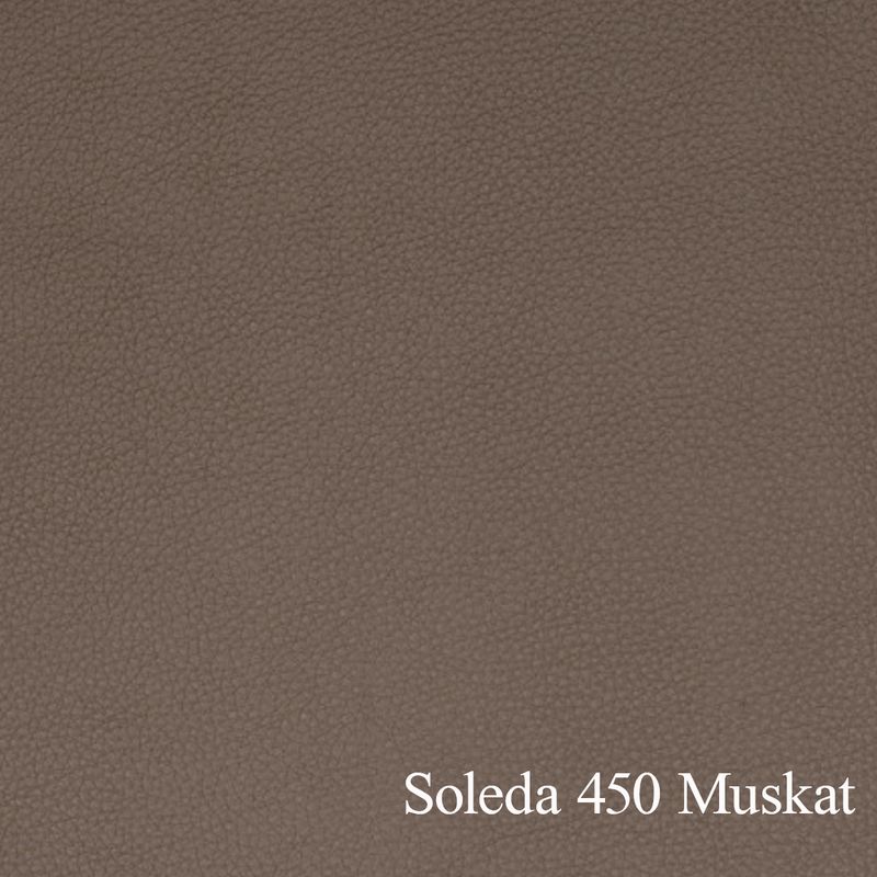 Palma 290x235 skinnsofa - buet hjørnesofa i ekte skinn