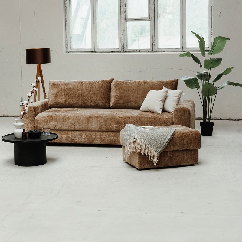 Gosa 3 seter Sovesofa velg Cremona Tekstil 238-252 cm