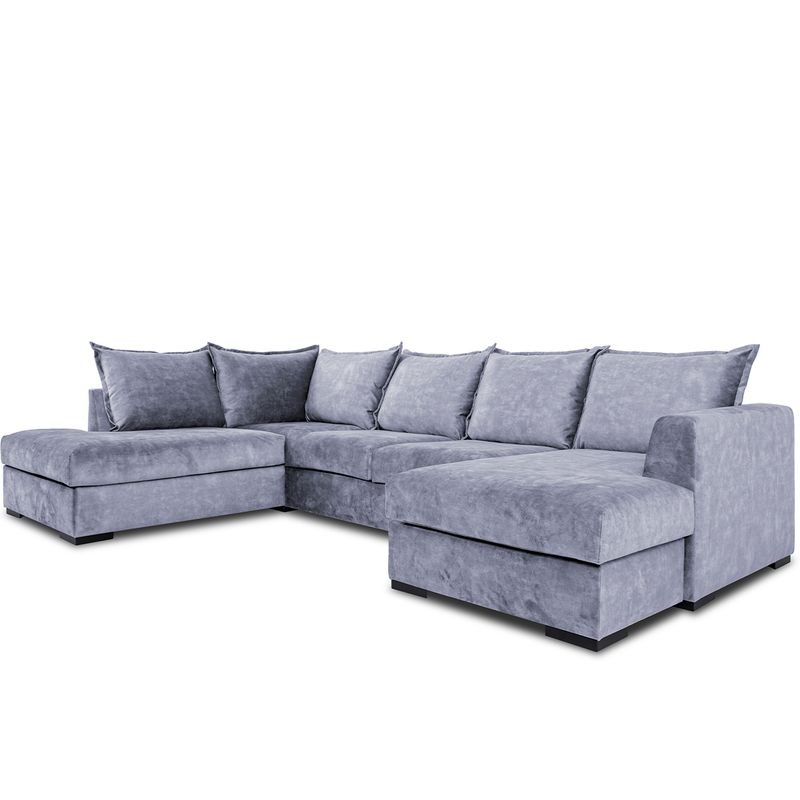 Chill U-sofa 330x215 cm - Adore Fuji velur
