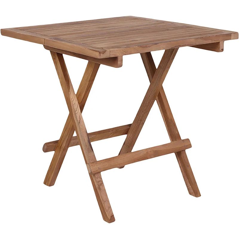 Bilbao Side Bord i Teak 50x50 | House Nordic