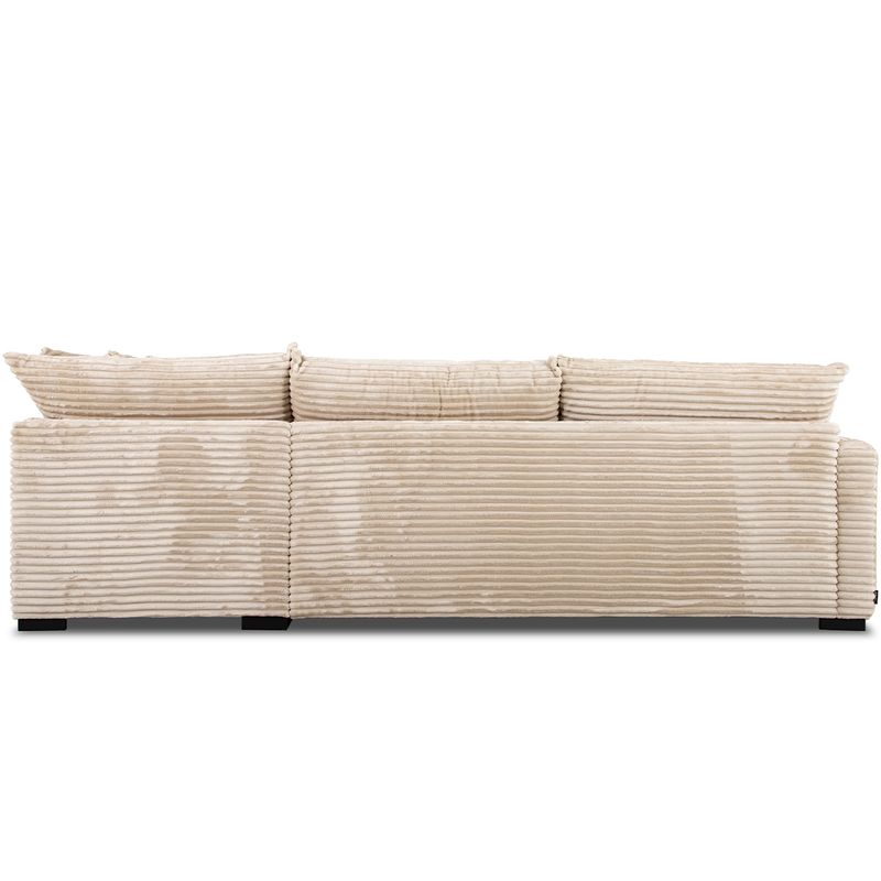 Archie Hjørnesofa Oppsett 2 295x213cm Tilia cordfløyel tekstil