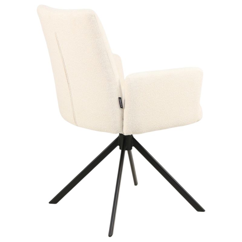 Ada Spisestol m/arm - Sving og gyng - 101 White